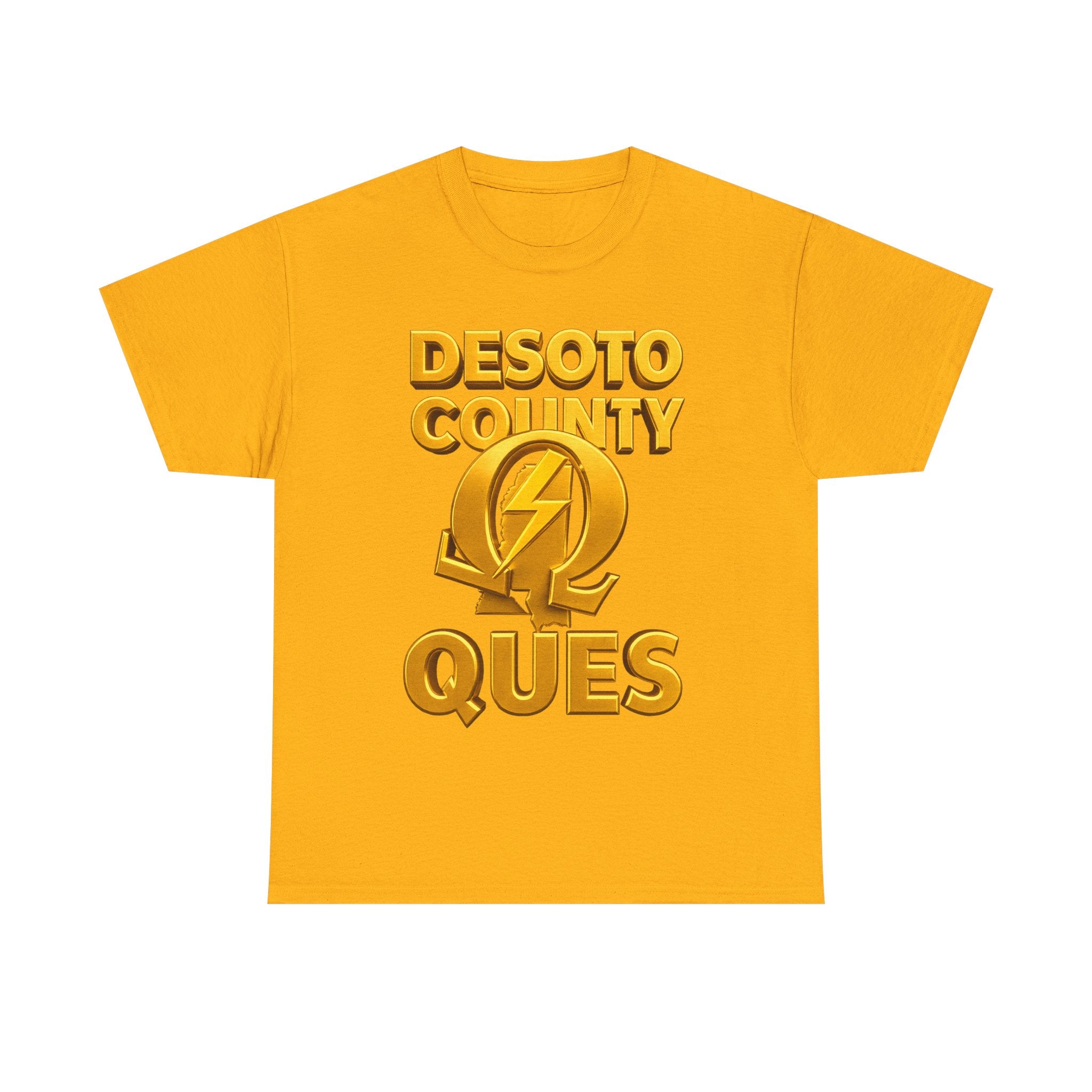 Desoto County Ques Unisex Heavy Cotton Tee