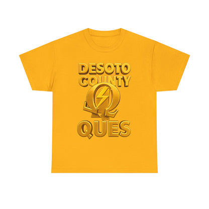 Desoto County Ques Unisex Heavy Cotton Tee