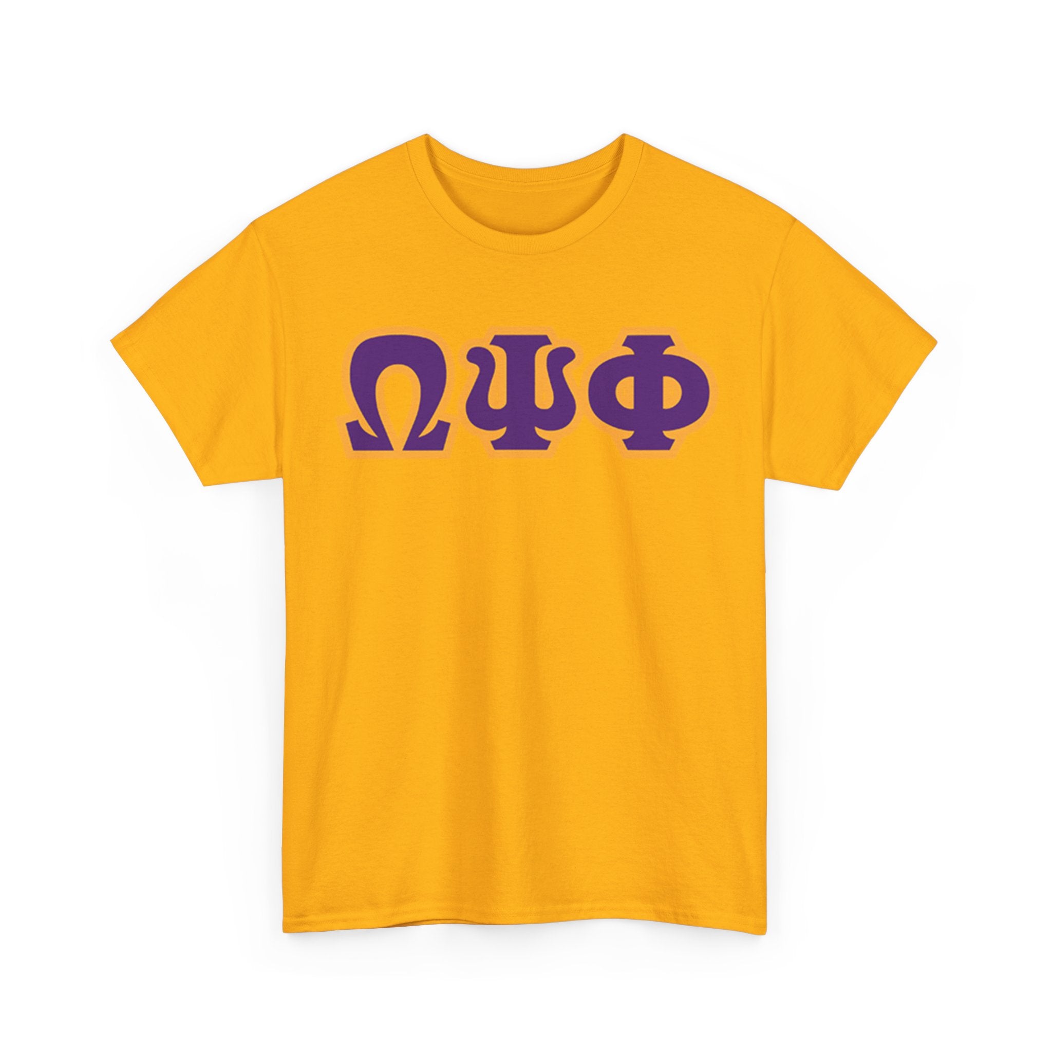 Stylish Greek Letter Tee, Unisex Cotton Shirt