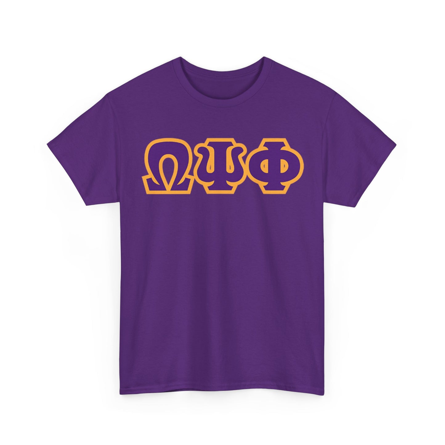 QUE Greek Letter Tee