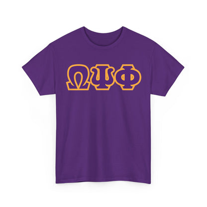 QUE Greek Letter Tee
