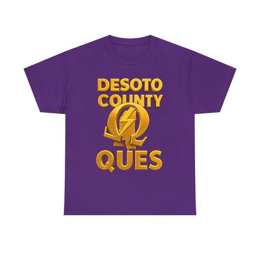 Desoto County Ques Unisex Heavy Cotton Tee
