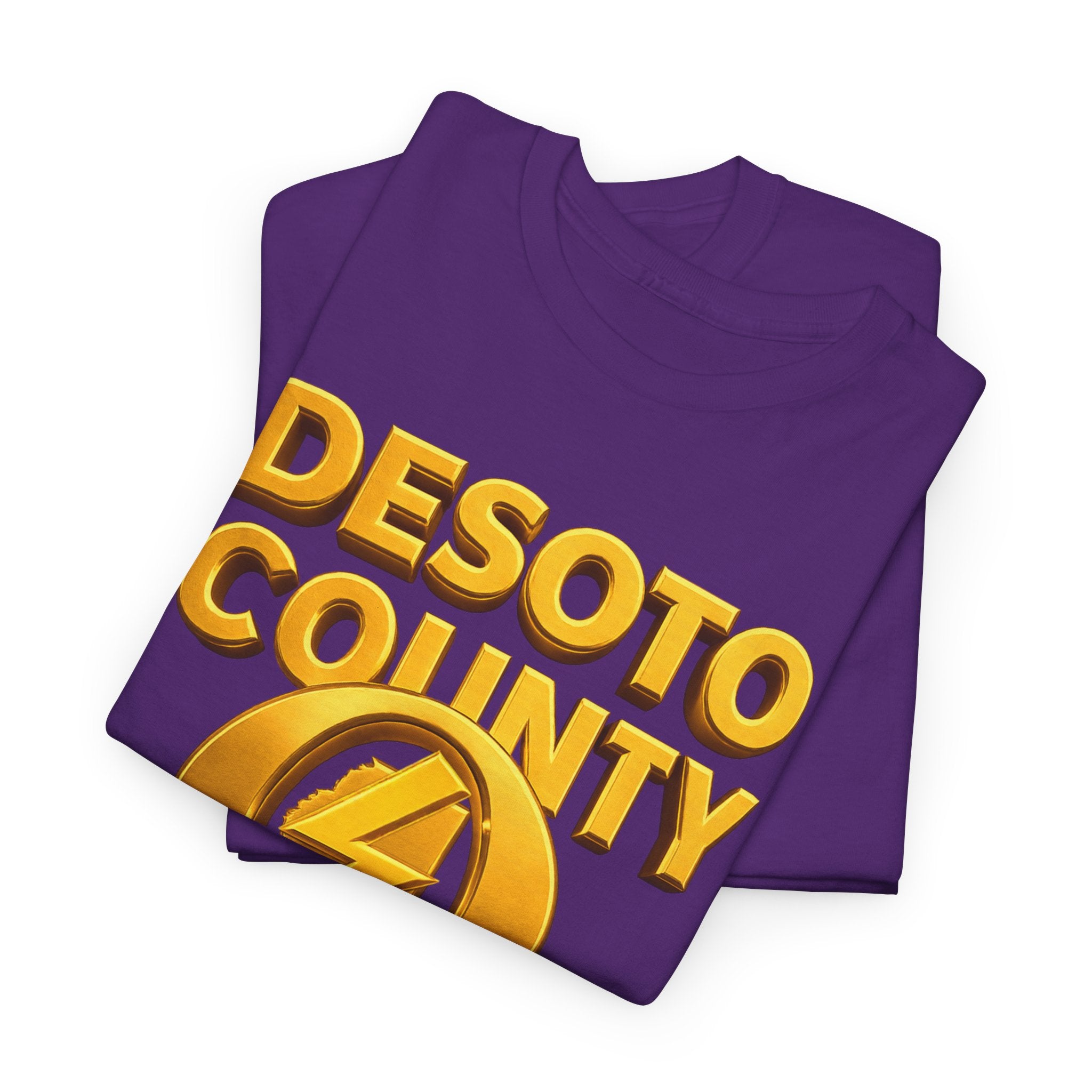 Desoto County Ques Unisex Heavy Cotton Tee