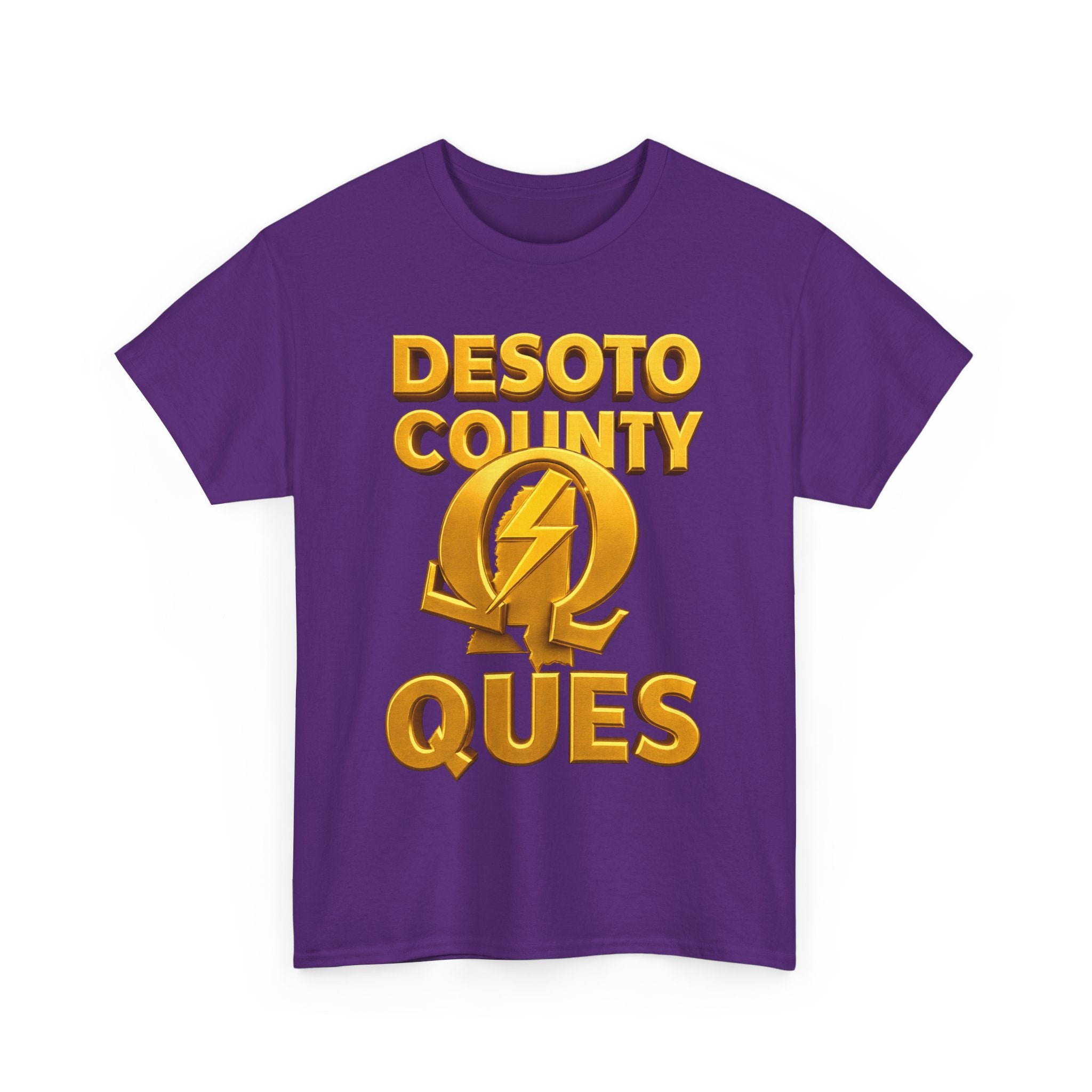 Desoto County Ques Unisex Heavy Cotton Tee