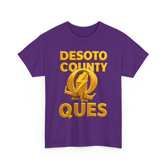Desoto County Ques Unisex Heavy Cotton Tee