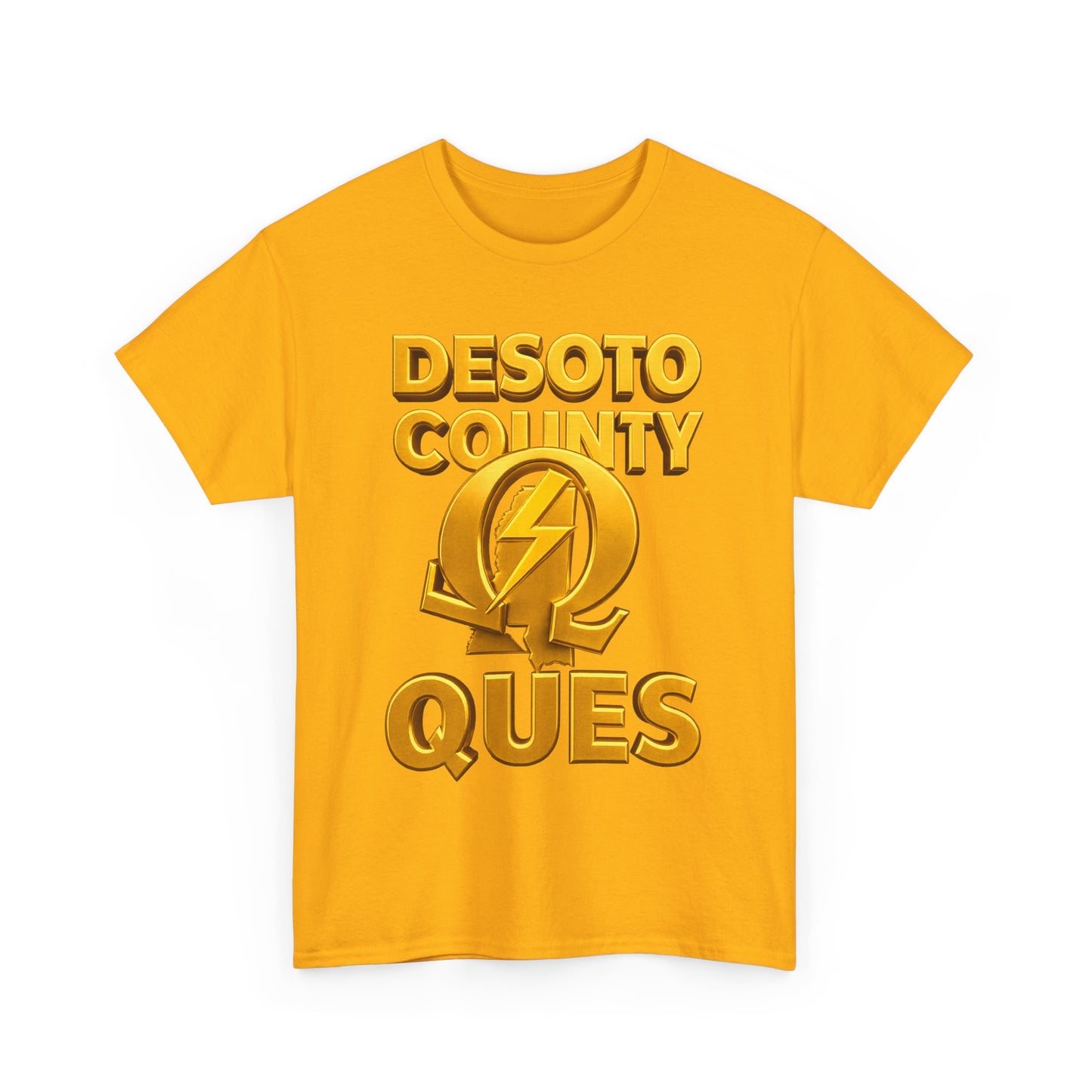 Desoto County Ques Unisex Heavy Cotton Tee