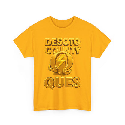 Desoto County Ques Unisex Heavy Cotton Tee