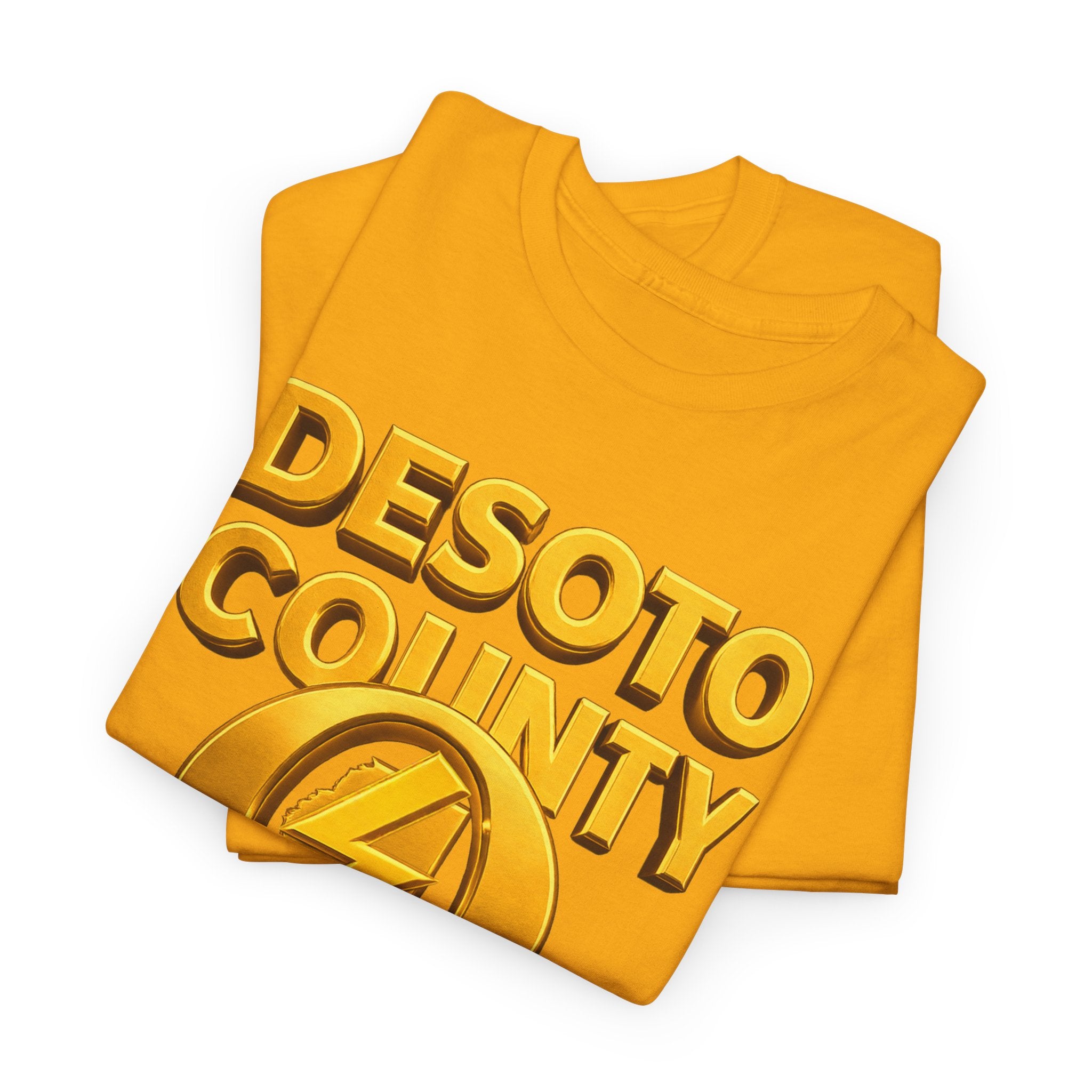 Desoto County Ques Unisex Heavy Cotton Tee
