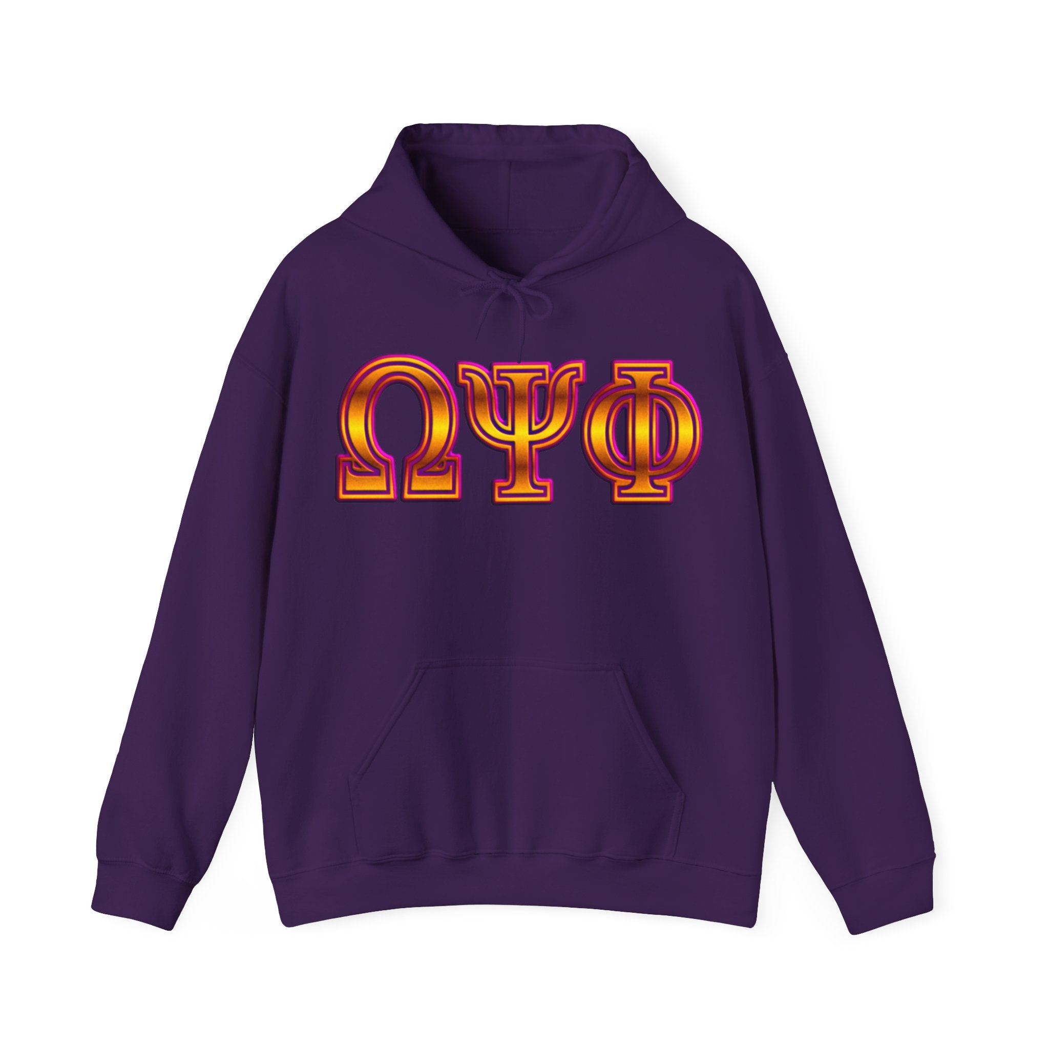 Omega Psi Phi Greek Letter Hoodie – Fraternity Hoodie